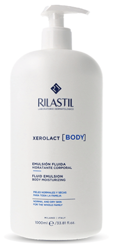 Émulsion fluide hydratante pour le corps Xerolact 1000 ml