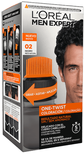 Men Expert One Twist Coloration pour cheveux gris 50 ml