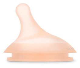 Tétine anti-colique en silicone taille L + 6 M 2 unités