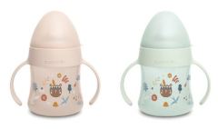 Bouteille d&#39;apprentissage avec poignée en silicone +4 M 150 ml