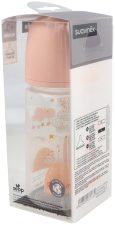 Biberon à débit moyen avec tétine physiologique SX Pro de 270 ml
