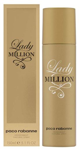 Lady Million D&eacute;odorant spray 150 ml