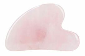 Ilu Pierre de massage au quartz rose GuaSha