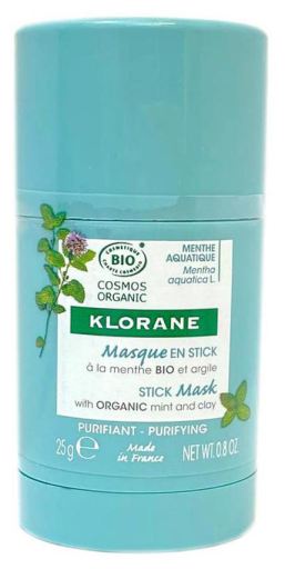 Masque facial bio à la menthe aquatique et à l&#39;argile 25 gr