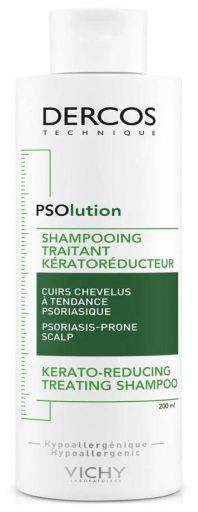 Dercos Psolution Shampooing antipelliculaire pour cuir chevelu psoriasique 200 ml