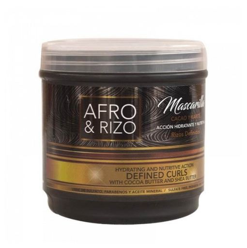 Afro and Rizo Masque Capillaire au Cacao & Beurre de Karit&eacute;