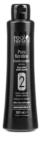 Real Natura Apr&egrave;s-shampooing &agrave; la k&eacute;ratine pure 300 ml