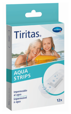 Bandes Aqua 25x72 mm 12 pièces