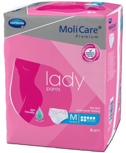 Culottes d&#39;incontinence pour femmes 7 Drops M 8 pièces