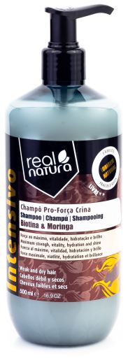 Real Natura Shampooing sans sel Pro Fuerza Crina 500 ml