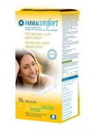 Tampons réguliers 100 % coton, 16 pièces