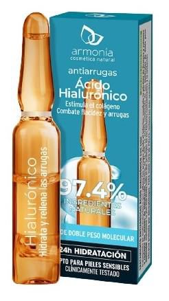 Armon&iacute;a Cosm&eacute;tica Natural Ampoules d'acide hyaluronique