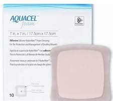 Pansement adhésif en mousse Aquacel 17,5 x 17,5 cm, 3 unités