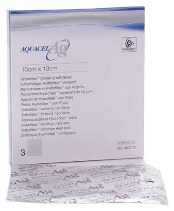 Aquacel Ag + Extra Dressing 3 unités