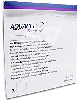 Pansement mousse Aquacel Ag 3 unités