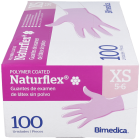 Gants en latex sans poudre Naturflex 100 unités