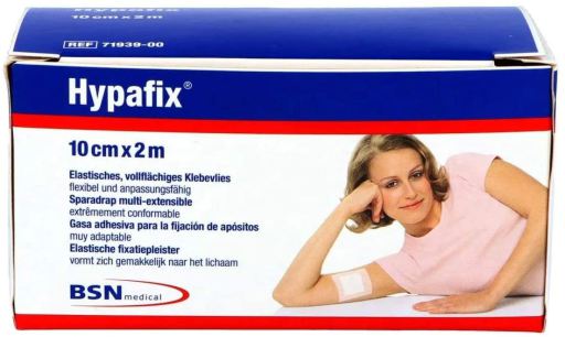 Gaze adhésive Hypafix pour fixation de pansements 10 cm x 2 m