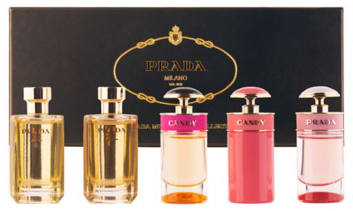 Coffret Femme Candy Florale Eau de Toilette 7 ml + 4 unités