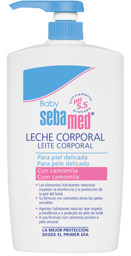 Lait corporel pour bébé Sebamed