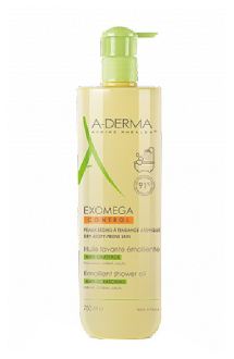 Huile nettoyante émolliente Exomega Control 750 ml