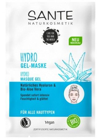 Masque Hydro-Gel Acide Hyaluronique &amp; Aloe Vera 8 ml