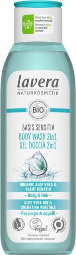 Gel douche et shampoing Basis Sensitiv 2 en 1 250 ml