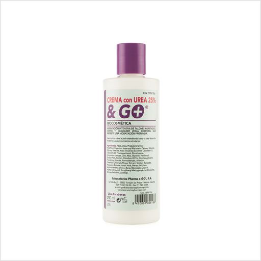Crème d&#39;urée 25% &amp; Go 250 ml