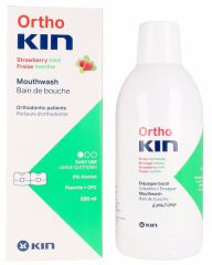 Bain de bouche mentholé à la fraise 500 ml