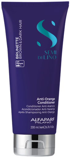 Semi di Lino Brunette Après-Shampooing Anti-Orange 200 ml