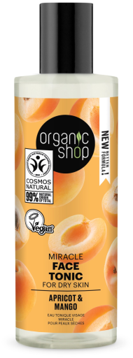 Organic Shop Lotion Tonique Miracle Abricot & Mangue 150 ml