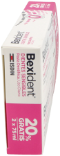 Bexident Dentifrice Dents Sensibles 2 x 75 ml