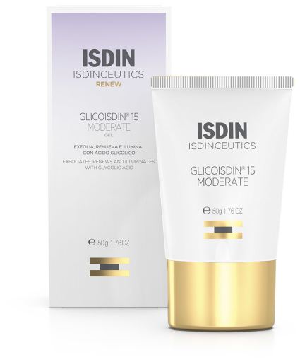 Isdinceutics Glicoisdin 15 Gel Visage Modéré 50 ml