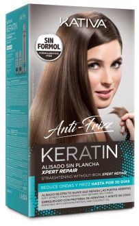 Kit Anti Frizz Xpert Repair Lissage sans Fer 3 Pi&egrave;ces