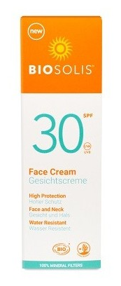 Biosolis Cr&egrave;me solaire visage SPF 30 50 ml