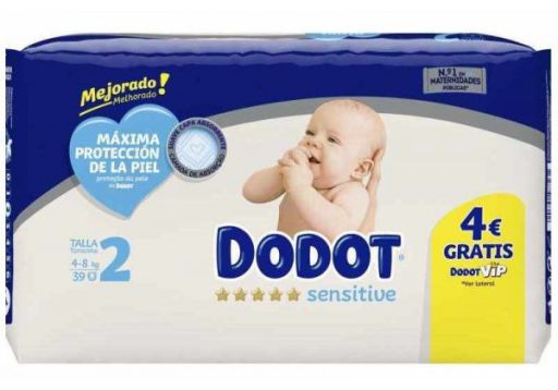 Couche Sensible Taille 2