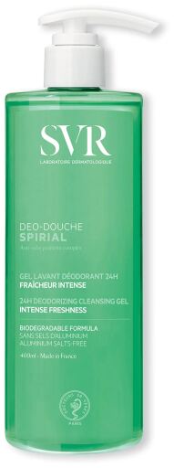 Spirial Déo-Douche Gel Nettoyant Déodorant 400 ml