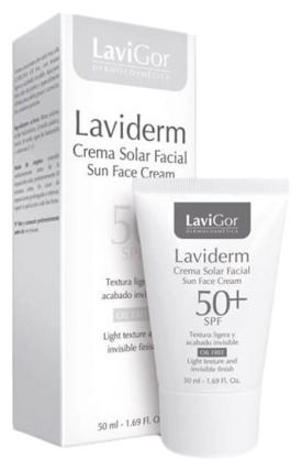 Crème solaire visage Laviderm SPF 50+ sans huile 50 ml