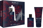 Eau De Toilette Signature Red Dragon Vaporisateur 50 ml + Après-rasage 100 ml