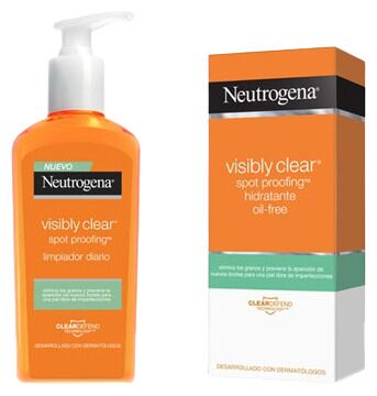 Nettoyant anti-imperfections Visibly Clear 200 ml + Hydratant sans huile 50 ml