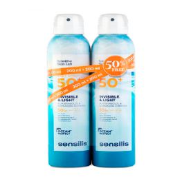 Spray Corps Invisible &amp; Léger SPF 50+ 2 x 200 ml