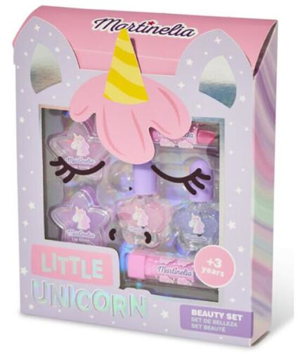 Martinelia Kit de maquillage pour enfants Little Unicorn 6 unit&eacute;s