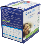 Serviettes hygiéniques de nuit ultra-fines en coton avec ailettes, 10 unités