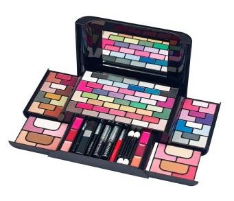 Grand coffre de maquillage 29 pièces