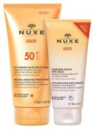 Sun Lait Solaire SPF 50 150 ml + Shampoing Après-Soleil 100 ml