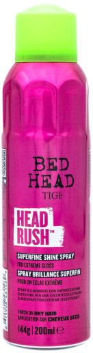 Bed Head Head Rush Spray pour cheveux brillants 200 ml
