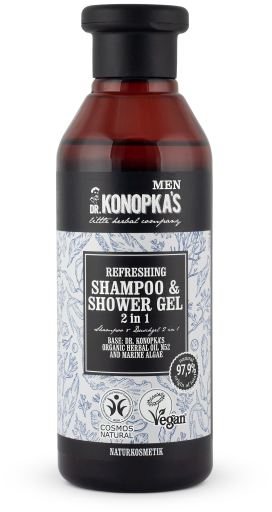 Shampoing et gel douche rafraîchissant 2 en 1 280 ml