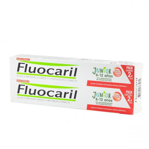 Dentifrice Junior Fruits Rouges 2 x 75 ml