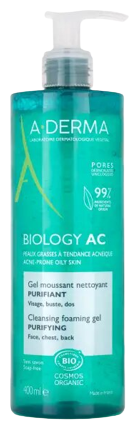 Gel Nettoyant Moussant Purifiant Biology Ac 400 ml