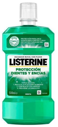 Bain de bouche pour la protection des dents et des gencives
