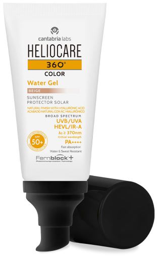 Gel d&#39;eau couleur 360º SPF 50+ 50 ml
